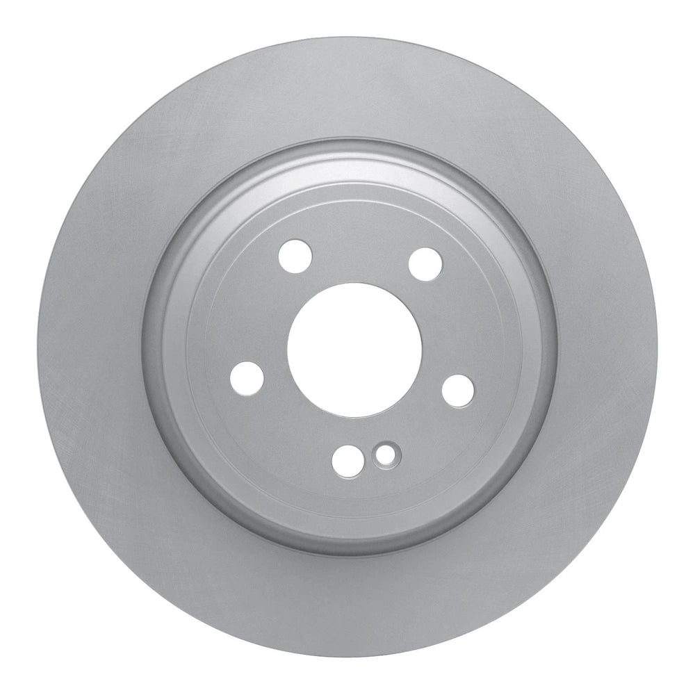 R1 20-25 Mercedes-Benz GLE350 Rear Left Drilled & Slotted Black Brake Rotor