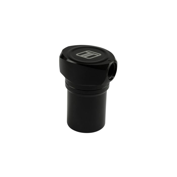 Turbosmart 10um 8AN Fuel Filter Canister - Black