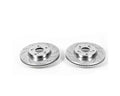 Power Stop 13-17 Honda Accord Front Evolution Drilled & Slotted Rotors - Pair