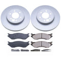 Power Stop 2003 Dodge Durango Front Z17 Evolution Geomet Coated Brake Kit