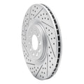 DFC 00-06 Audi TT Quattro Front Left Drilled & Slotted Geoperformance Rotor