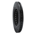 R1 15-25 Acura MDX Front Left Drilled & Slotted Black Brake Rotor