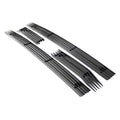 1116 FORD SUPER DUTY BILLET GRILLE OVERLAY/BOLT ON 4 PC ALL BLACK POWDERCOAT