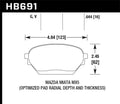 Motorsports Brake Pads Mazda MX-5 DTC-50