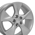 18 IN REPLICA WHEEL TY12 FITS TOYOTA CAMRY RIM 18X7.5 SILVER WHEEL