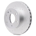 DFC 19-22 BMW X5 Right Rear GeoSPEC Coated Rotor - Dimpled