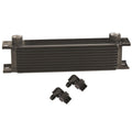 10 ROW SERIES 10000 STACK PLATE COOLER 90DEG SWIVEL 6AN FITTING ALUMINUM