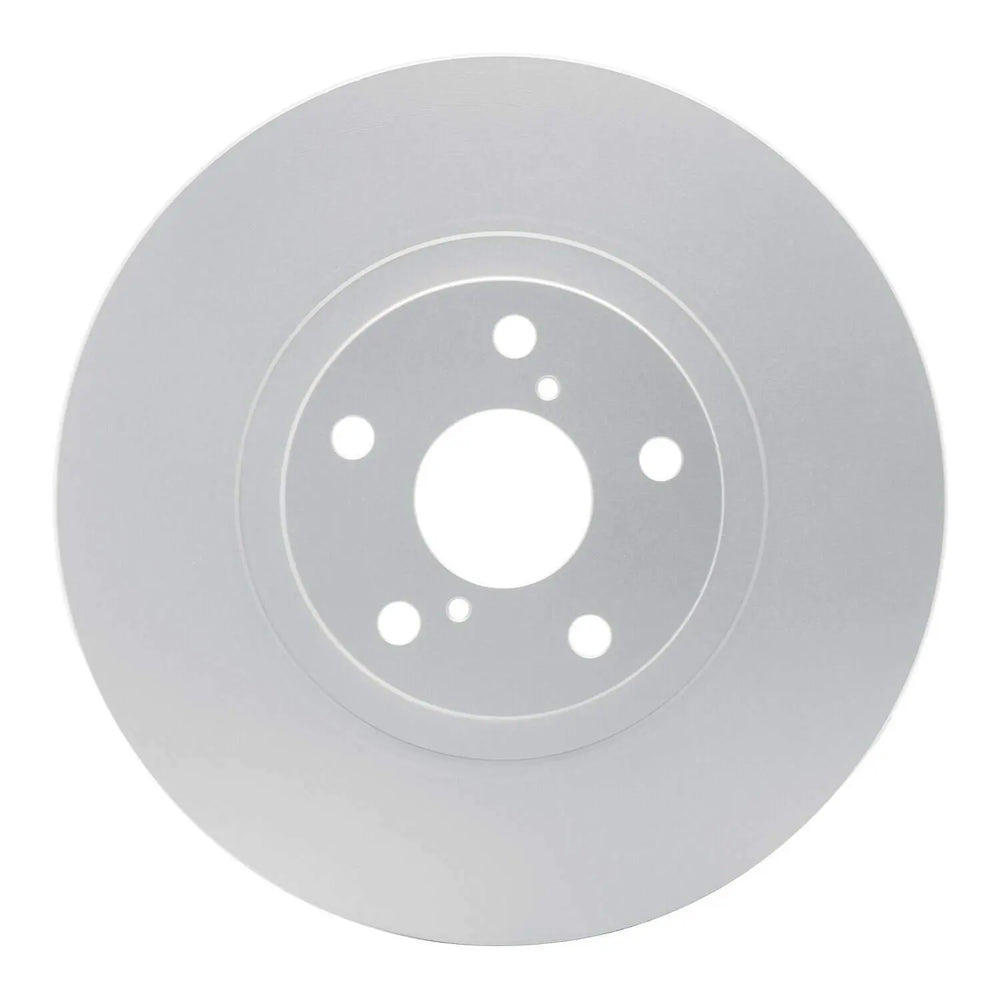 R1 93-98 Toyota Supra Left Front Slotted Black Brake Rotor