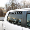 Billetworkz Circles Window Vents Gray Mesh - Fits Toyota Tacoma (2016 )