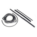 Door Seal Kit Right 5 Piece For Hardtop w/Fixed Vent Window Rubber Passenger Side Door On 76-81 CJ OMIX