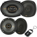 KSC6930 6x9 (160x230mm) 3-way Speakers w/1 (25mm) and .75 (20mm) tweeters 4ohm RoHS Compliant
