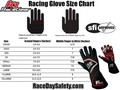 Gloves Flight Large Black-Red