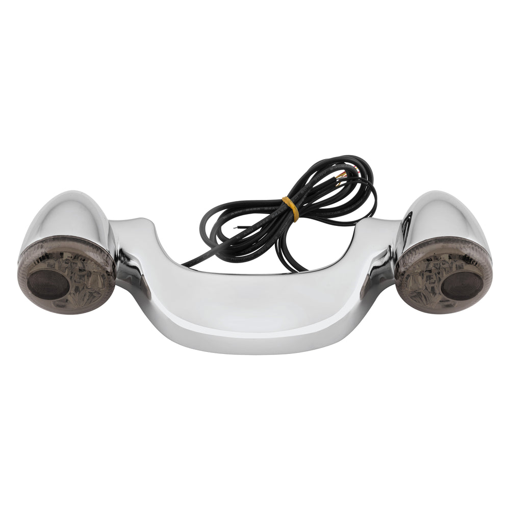 Letric Lighting Rear Lightbar Led Fl Chr/Smk