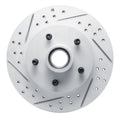 DFC 83-97 Ford Ranger (USA/Canada) Front Left Drilled & Slotted Geoperformance Rotor