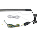 NEW - 48in TRIPLE ROW LED Truck Tailgate Light Bar 5-function 3-Color IP68 with Sequential Amber Turn Signals