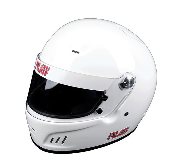 RJS PRO HELMET LARGE FULL FACE WHIT