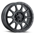 17X9 5-114.3 +01MM SATIN BLACK WITH