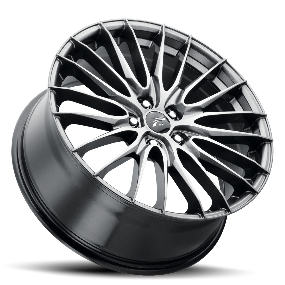 20X8.5 5-114.3 +40MM BRIGHT GRAPHIT