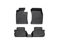 WeatherTech Black Front and Rear Floorliners Fits -20-15 Convertible 44136-1-4