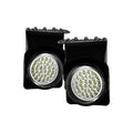 Spyder GMC Sierra 1500/2500 03-06 03-06 LED Fog Lights w/Switch Clear FL-LED-GS03-C