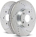 Power Stop 63-82 Chevrolet Corvette Front Evolution Drilled & Slotted Rotors - Pair