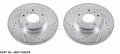 Power Stop 06-12 Ford Fusion Front Evolution Drilled & Slotted Rotors - Pair