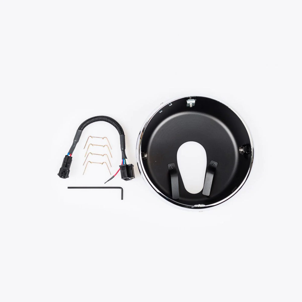 HEADLIGHT ADAPTER KIT BLACK MA03300BB