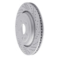 DFC 16-24 Cadillac Ats Rear Right Drilled & Slotted Geoperformance Rotor