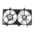 RADIATOR COOLING FAN ASSY INCL MOTOR/BLADE/SHROUD FOR RAD & AIR COND CONDENSER COROLLA 199599