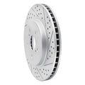 R1 04-09 Lexus Rx330 Front Right Drilled & Slotted Geoperformance Rotor