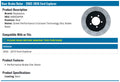 BRAKE ROTOR-DIH-PERF