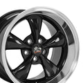 17 IN REPLICA WHEEL FR01 FITS FORD MUSTANG BULLITT RIM 17X10.5 BLACK WHEEL