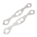 Stainless Works Small Block Chevy Round Port Header 304SS Exhaust Flanges 1-5/8in Primaries