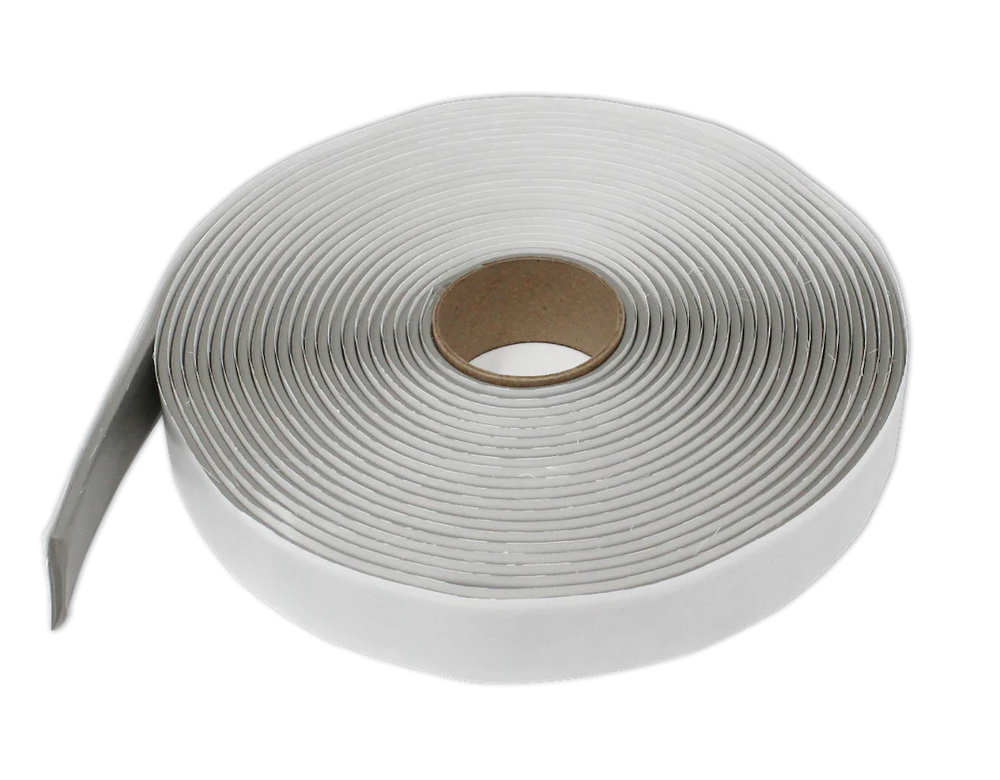 BUTYL TAPE 1/8IN X 3/4IN X 30FT INDIVDUALLY WRAPPED AND LABELED