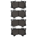 R1 03-03 Dodge Durango Rear Right Slotted Black Brake Rotor