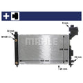 Mahle Engine Coolant Reservoir CRT323000S