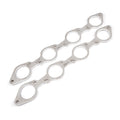 Stainless Works BBC Round Port 304SS Exhaust Flanges 2-3/8in Primaries (Raised Port Heads Only)