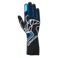 Glove Tech-1 Race V4 Black / Blue 2X-Large