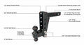 2.0" MEDIUM DUTY 6" DROP/RISE