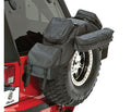 ~(7 lbs. 16X13X8)~ RoughRider Spare Tire Organizer Black Diamond Fits 38 in to 40 in inch diameter spare tire