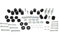 Body lift - kit 1 Inch 24 Bushings 9 Tubes 15 Bolts 28 Washers 4 Nuts Grease