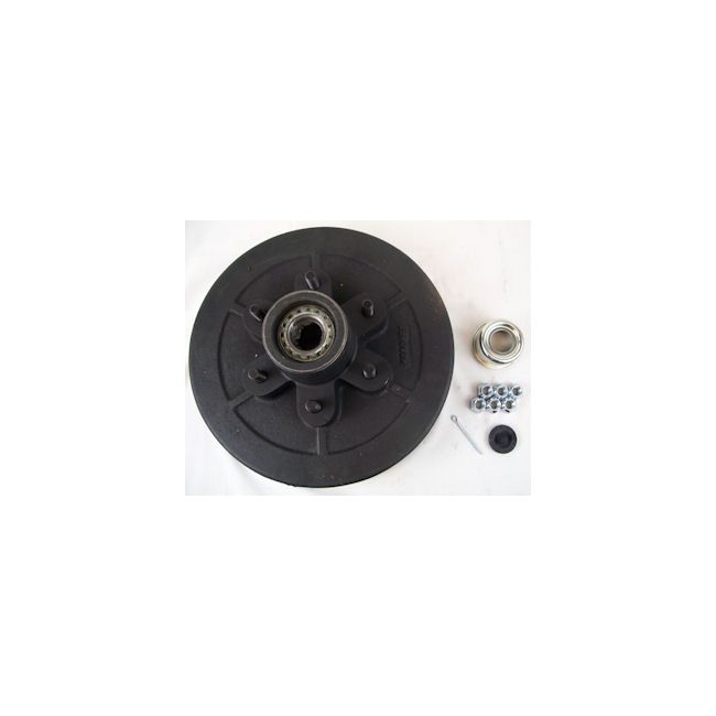 HUB DRUM 12" W/BEARINGS SEAL GR