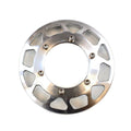 Industrial Injection 03-12 Cummins 5.9L/6.7L Billet Common Rail Fan Pulley w/Bolts - Clear Anodized
