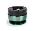 NRG Quick Release Gen 2.0 -  20 Year Anniversary Black Body / Emerald Ring