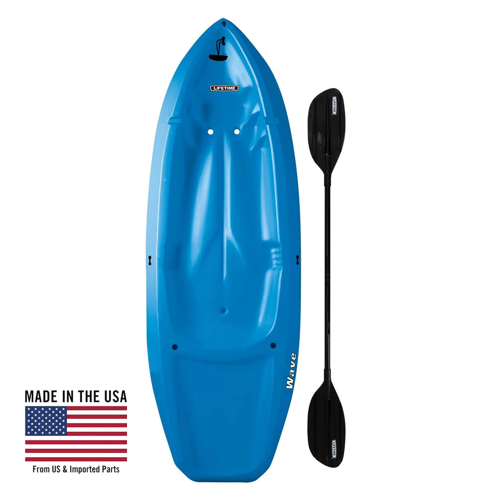 6FT WAVE YOUTH KAYAK W/PADDLE BLUE