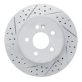 DFC 98-05 Mercedes-Benz Ml320 Front Left Drilled & Slotted Geoperformance Rotor