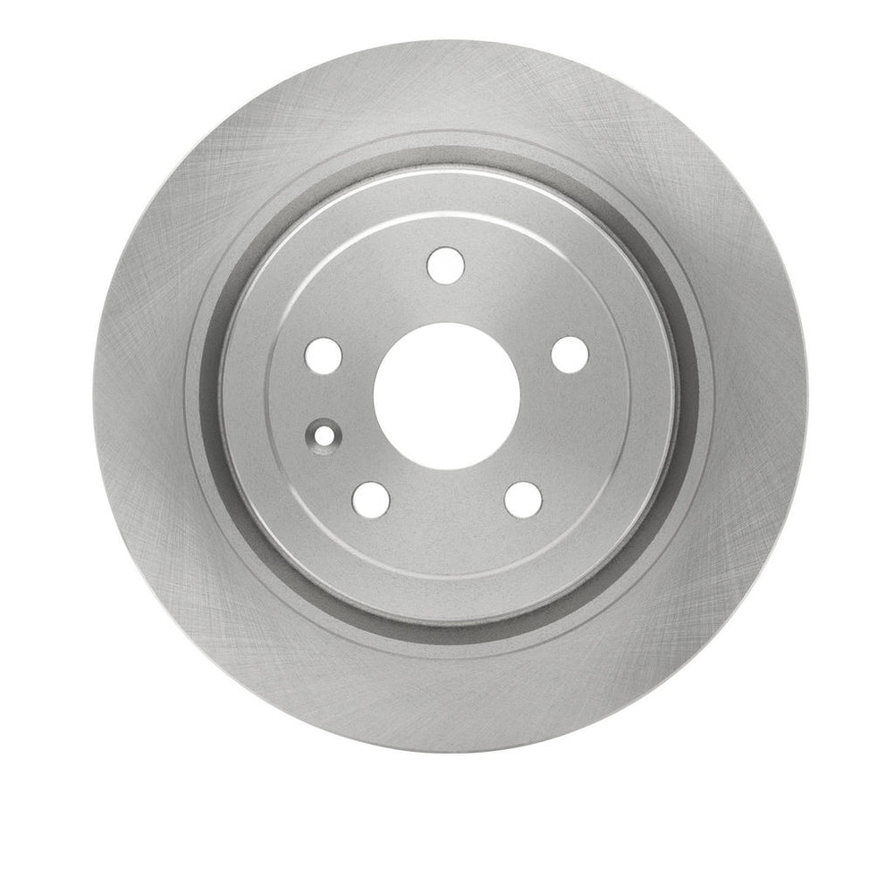 R1 08-14 Cadillac CTS Rear Right Drilled Black Brake Rotor