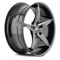 Touren 3270 TR70 17x7.5 / 5x120 BP / 40mm Offset / 74.1mm Hub Gloss Black Milled Wheel
