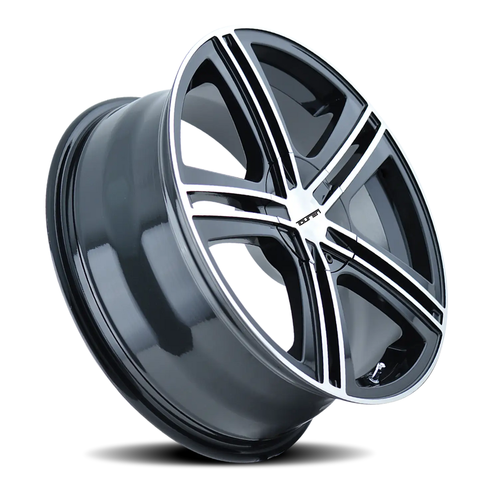 Touren 3262 TR62 18x7.5 / 5x112/120 BP / 40mm Offset / 72.62mm Hub Gloss Black Machined Wheel