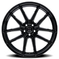 Touren 3294 TR94 20x9 / 5x120 BP / 35mm Offset / 72.56mm Hub Gloss Black Wheel